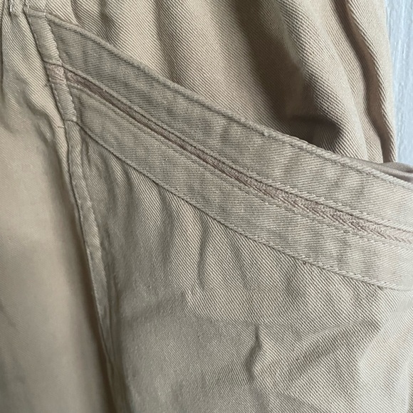 7️⃣ 7 FOR ALL MANKIND- Women's Drawstring
Cargo Utility Pants Beige,Size: XL,NWT - Picture 5 of 8